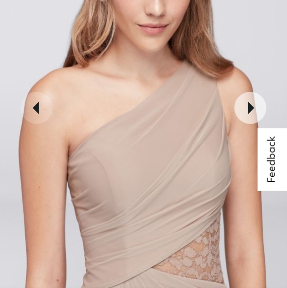 David's Bridal Bridesmaids Dress - Picture 2 of 4